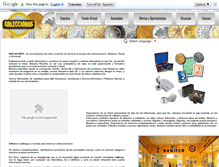 Tablet Screenshot of coleccionas.com